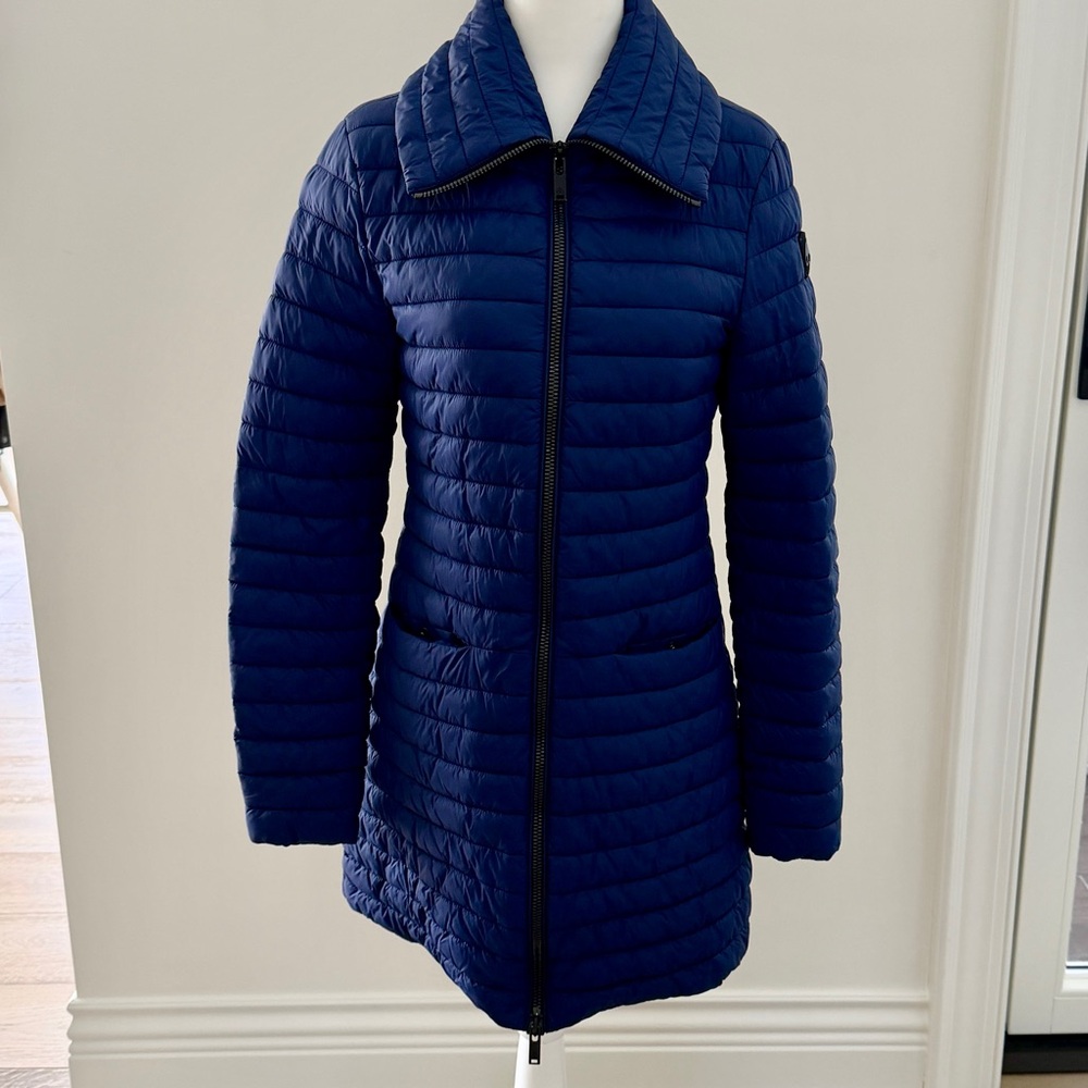 Moose Knuckles Blue Lightweight Jacket